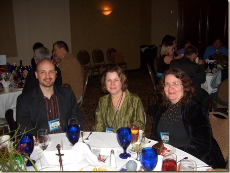 Trevor Quachri, Karen Joy Fowler, and Sheila Williams