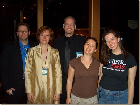 Tobias Buckell, Mary Robinette Kowal, Eric James Stone, Caroline Yoachim, Ellen Van Hensbergen