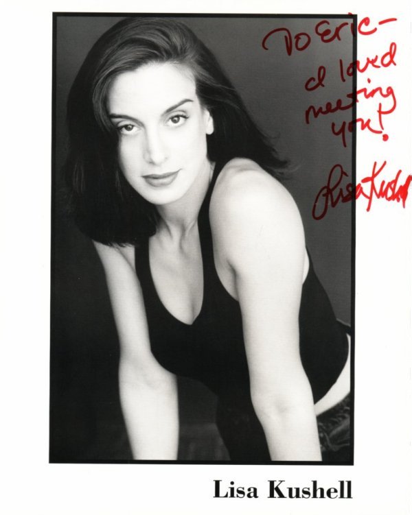 Lisa Kushell's autograph